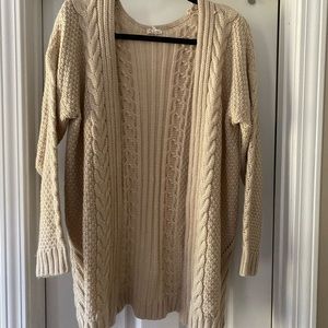 Tan Colored Cardigan